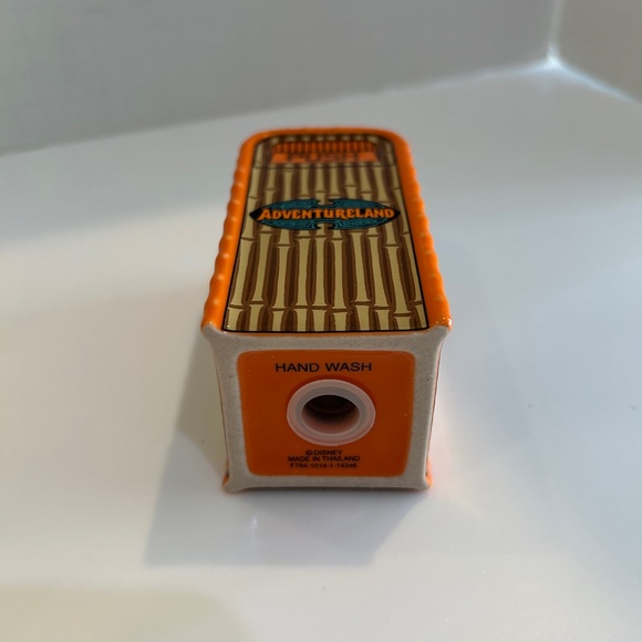 Discontinued Rare Disney Parks Adventureland trash can salt and pepper shaker. - Picture 2 of 6